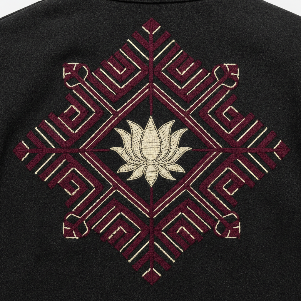 Rajasthani Geometric Embroidery